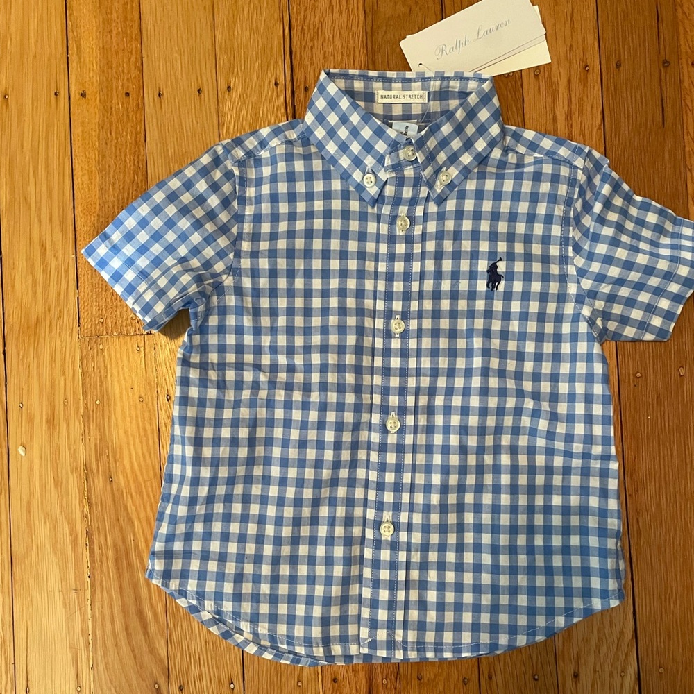 NWT RALPH LAUREN BUTTON DOWN